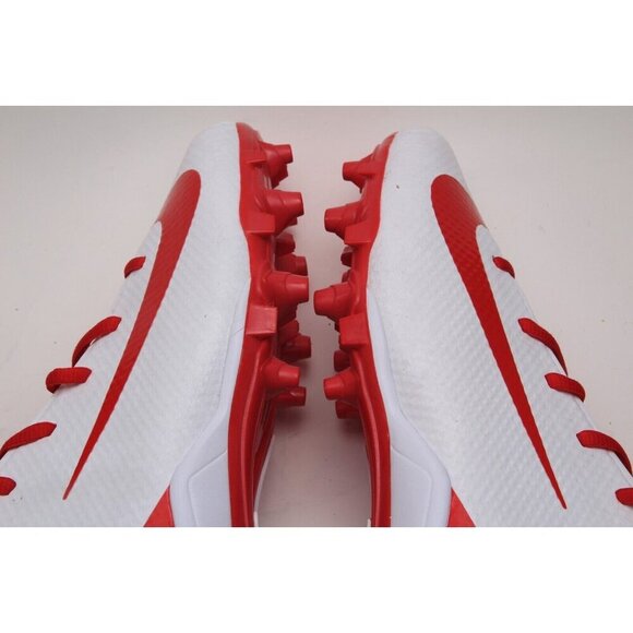 Nike Alpha Huarache 7 Varsity Lacrosse Cleats Mens Red White Size 10.5 - Picture 8 of 14